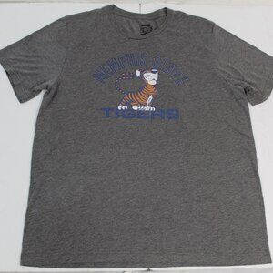 Memphis State University Tigers Mens Gray Tshirt Size XL